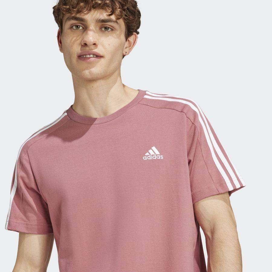 Adidas T-shirt à 3 bandes en jersey Essentials