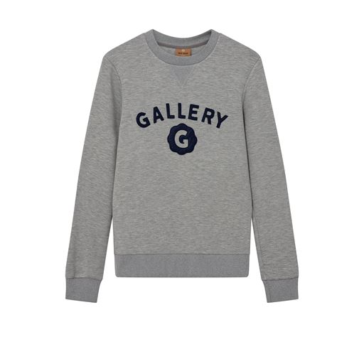 Mos Mosh Gallery Brigde Sweatshirt, Grey Melange, L
