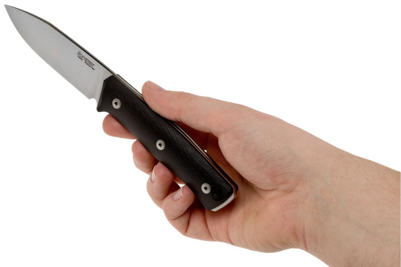 LionSteel B35 GBK Black G10 bushcraftmes