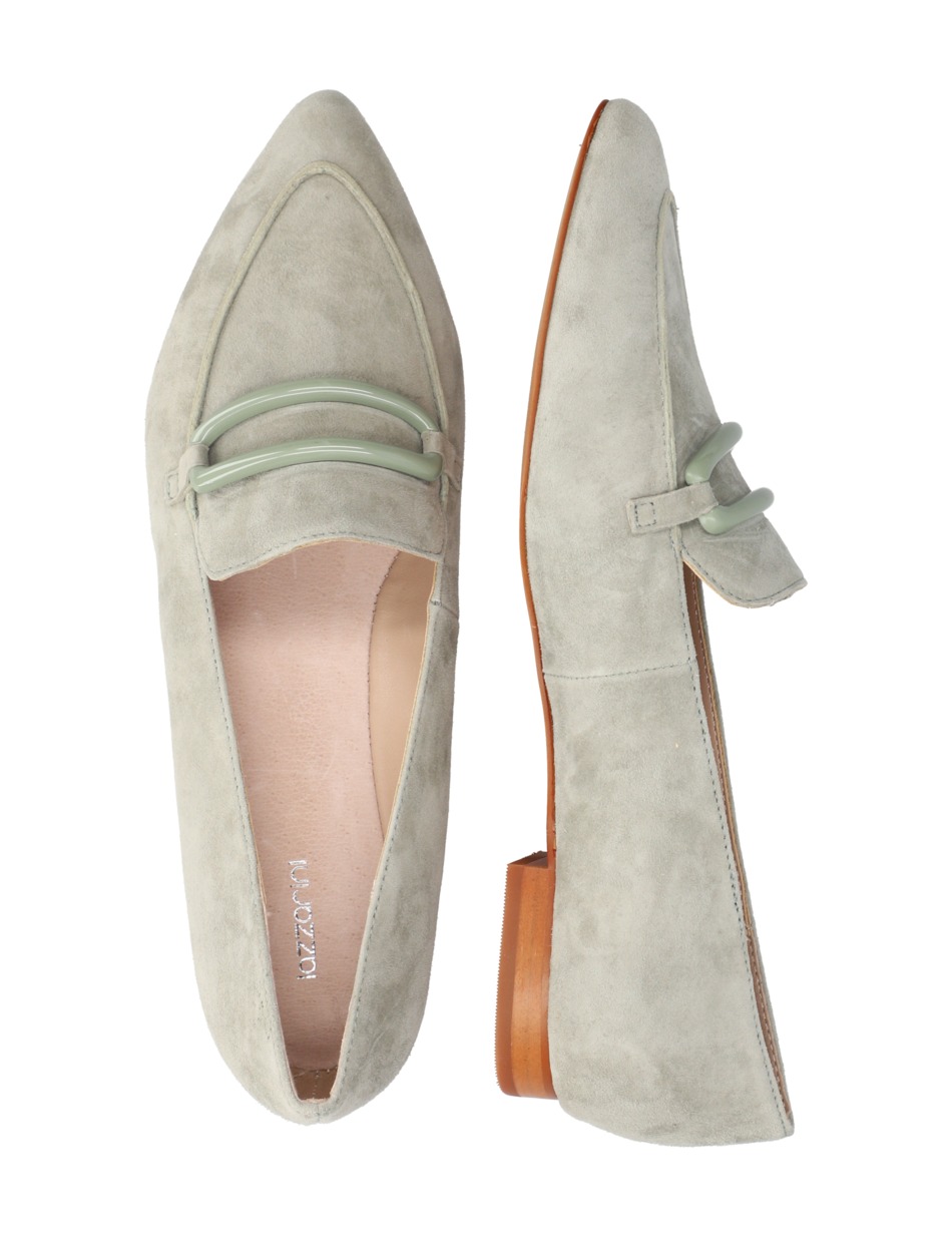 Veloursleder Slipper klassisch
