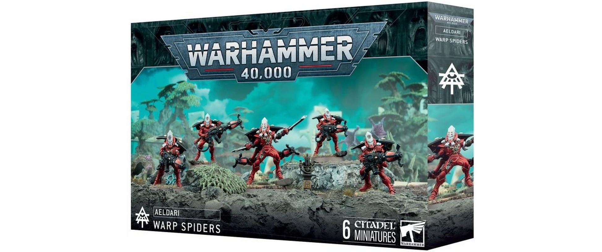 Figurenset Warhammer 40.000 Aeldari: WarpspinnenWarhammer 40.000, Warpspinnen – Bausatz