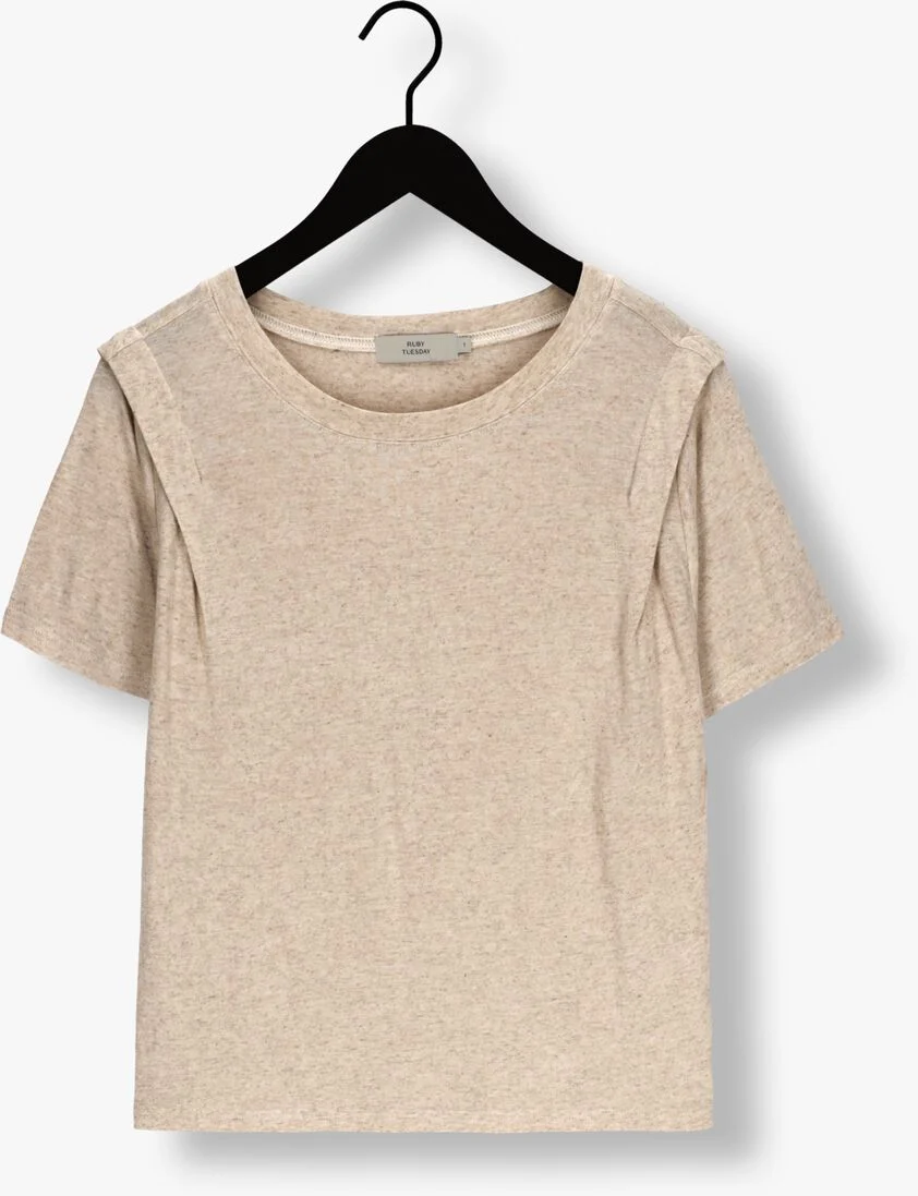 RUBY TUESDAY beige ruby tuesday top chase tee
