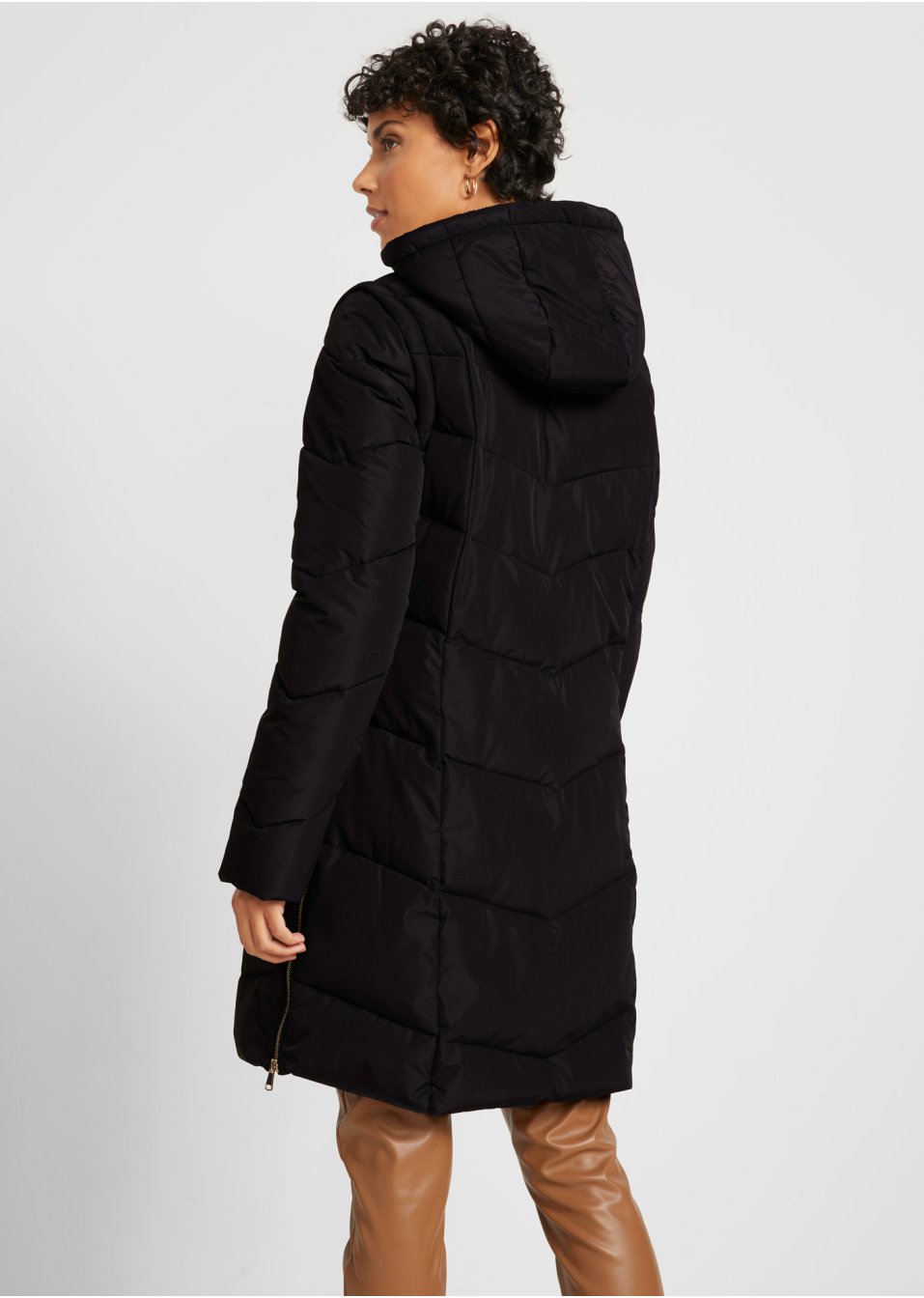 Veste matelassée avec manches amovibles
