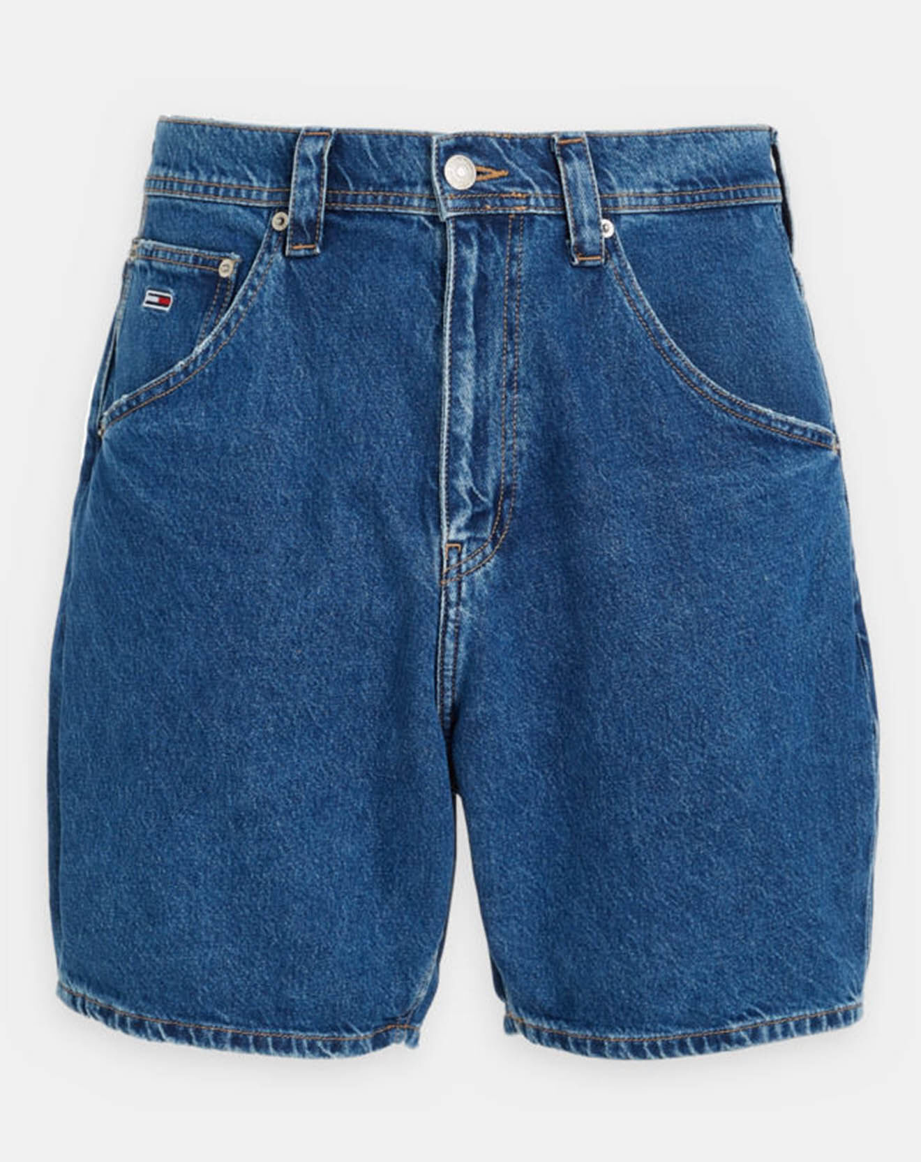 Tommy Jeans Bermuda en jean Aiden Baggy bleu