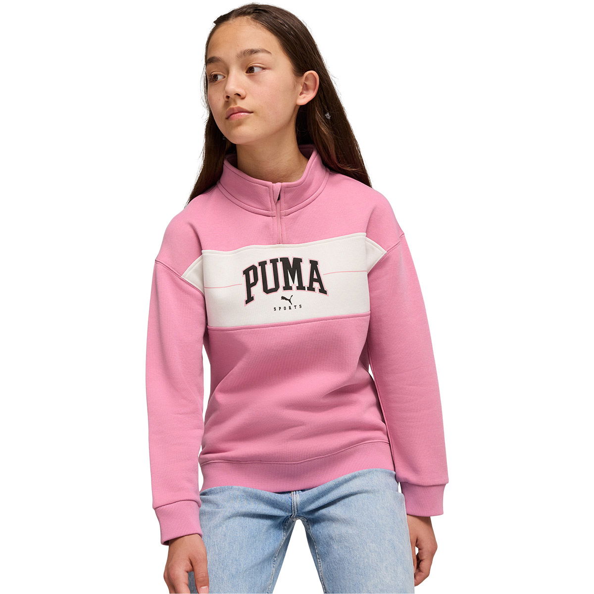 PUMA Squad Half Zip G Sweatshirt Børn