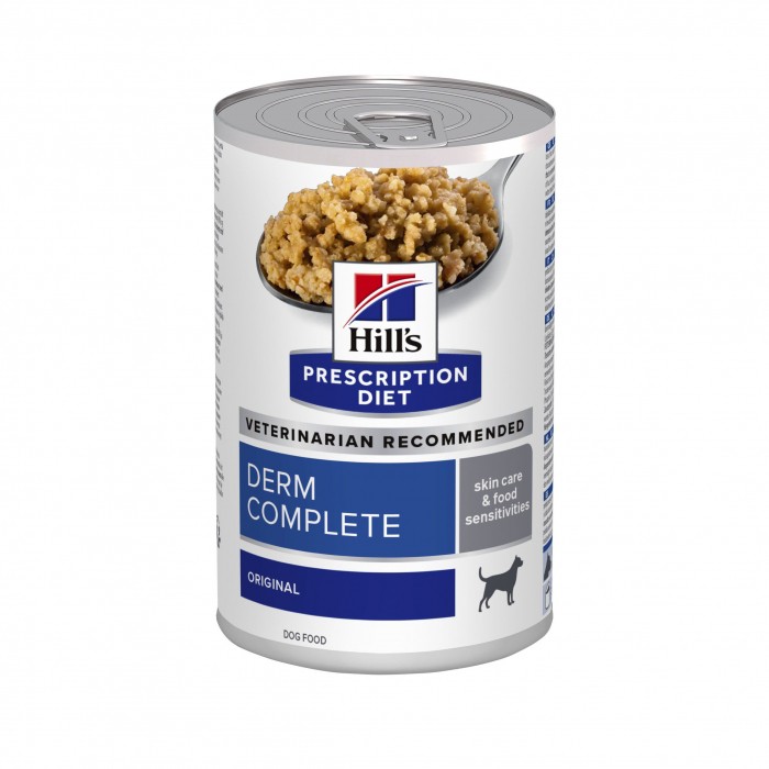 HILL'S Prescription Diet Derm Complete en terrine - Pâtée pour chien