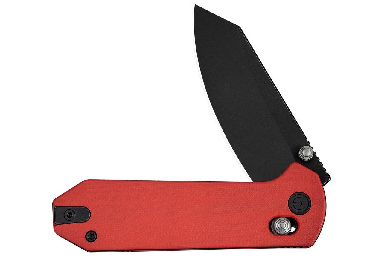 Civivi Yonder C23073-2 Blackwashed 14C28N, Red G10, zakmes