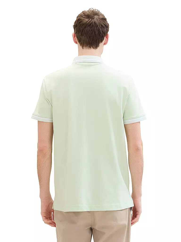 TOM TAILOR Poloshirt grün