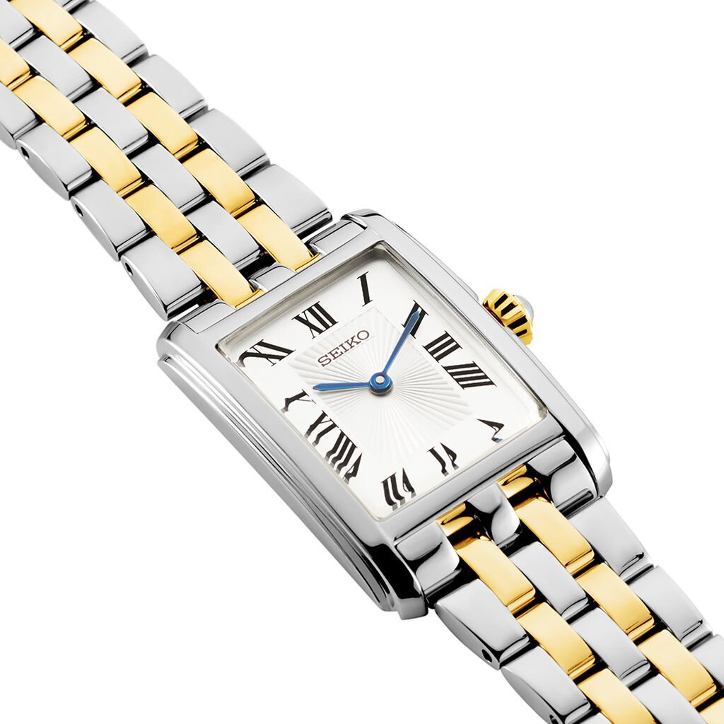 Montre Seiko Classique Blanc