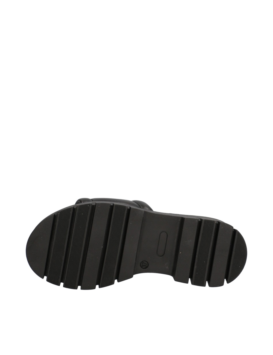 Glattleder Pantoffel