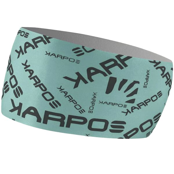 Bonnet Bandeau ski de randonnée KARPOS PELMO HEADBAND AQUA SKY/BLACK SAND