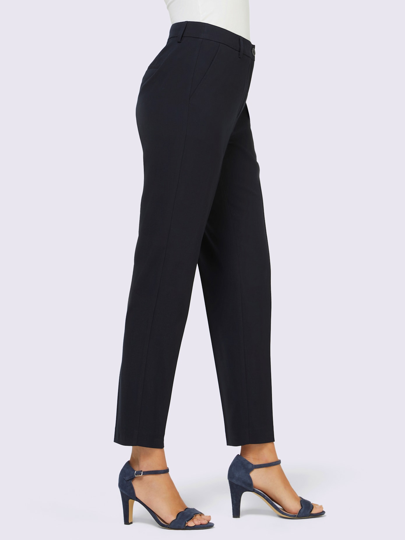 Pantalon forme courte tendance