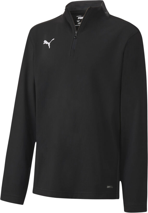 Puma ftblPLAY 1/4 Fodboldtrøje Sort