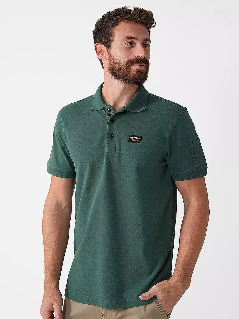 PME LEGEND Poloshirt  grün