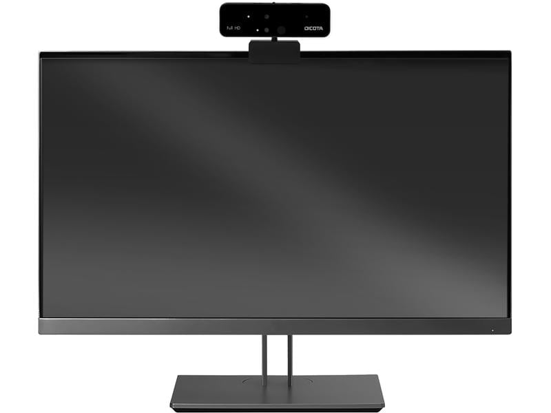 DICOTA Webcam PRO Face Recognition Full HD Webcam mit integrierten optischen und Infrarot-Sensoren Windows Hello