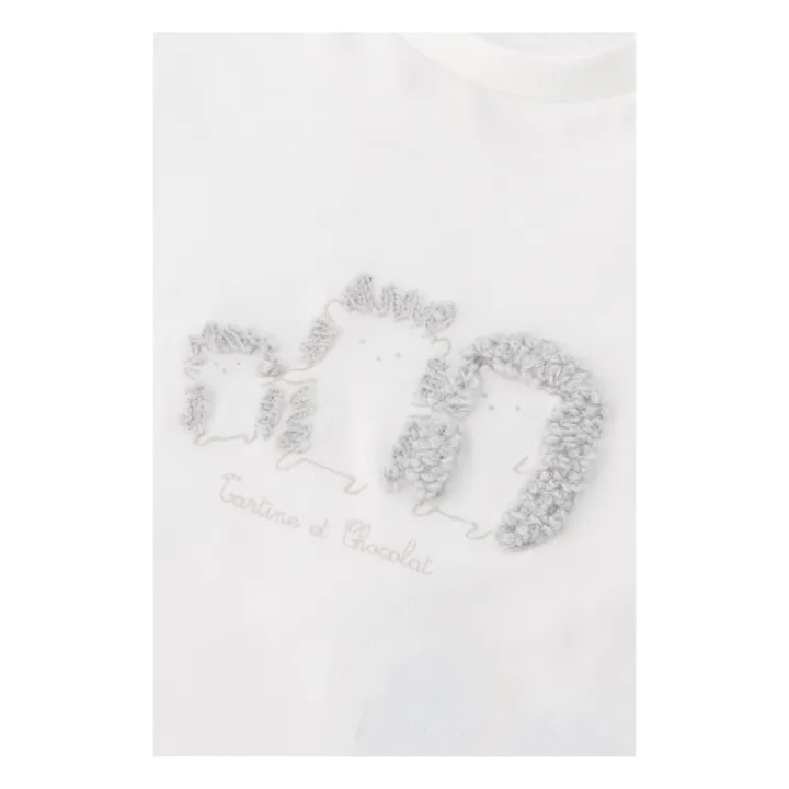 Tartine et Chocolat T-Shirt Hérissons | Blanc
