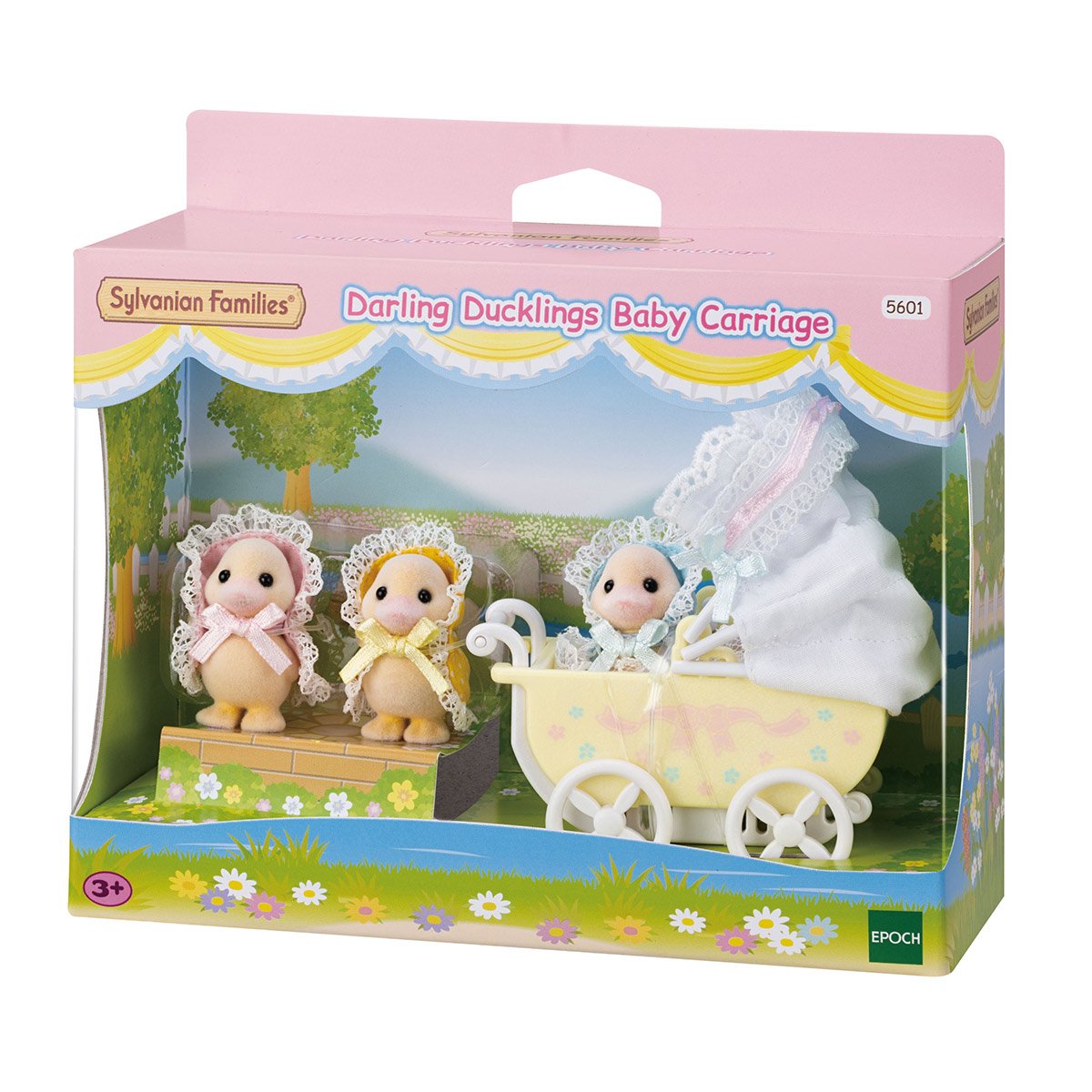 Les adorables triplés canards et landau - Sylvanian Families 5601