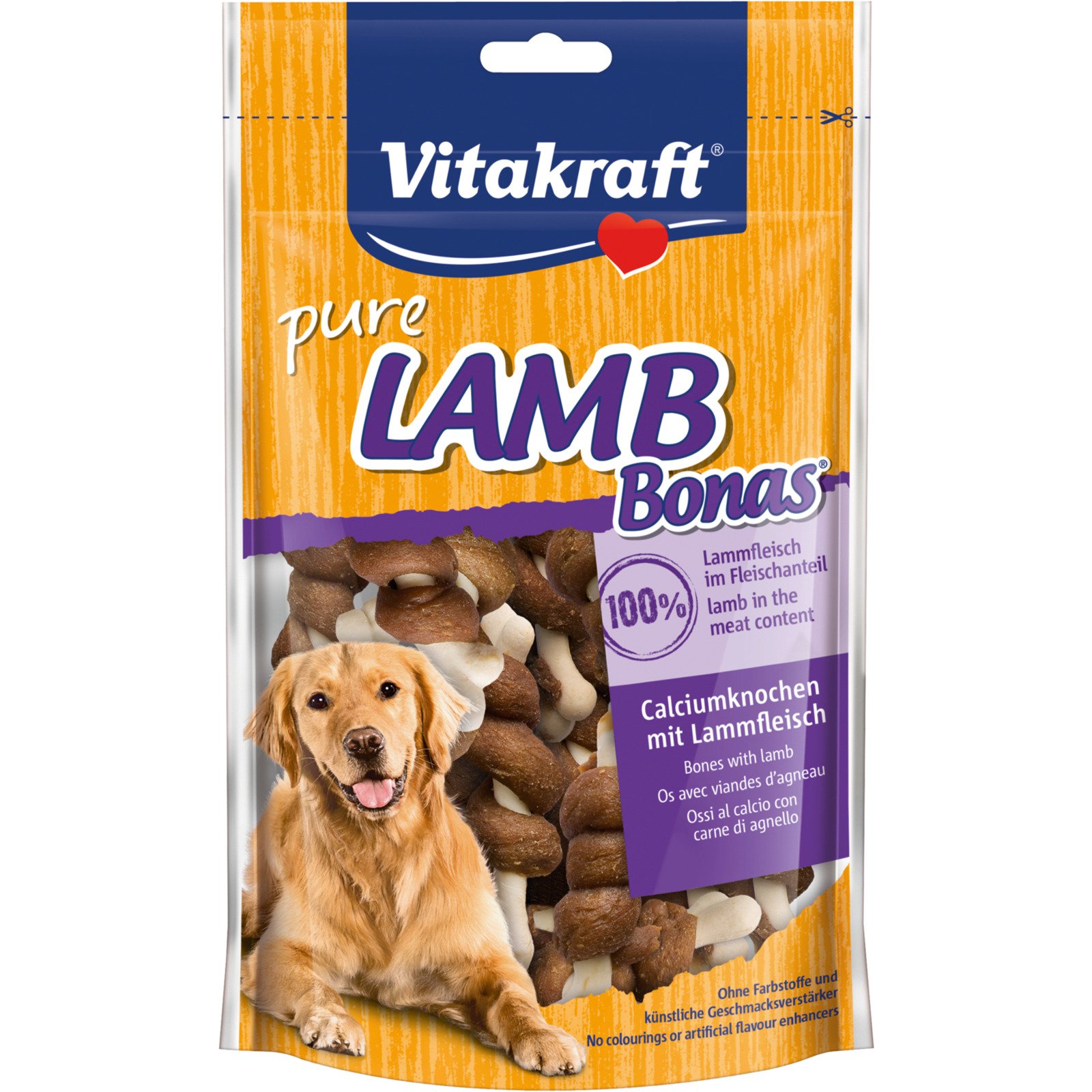 Vitakraft Calciumknochen Lamm 80g