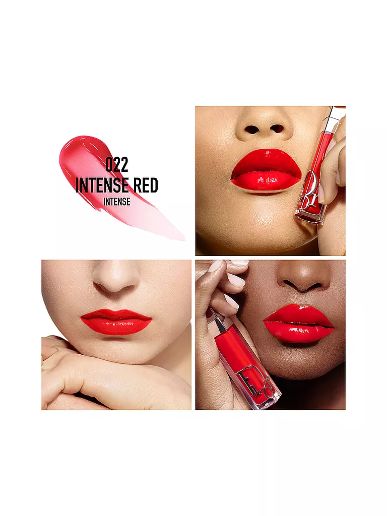 DIOR Lipgloss - Dior Addict Lip Maximizer ( 022 Intense Red ) rot