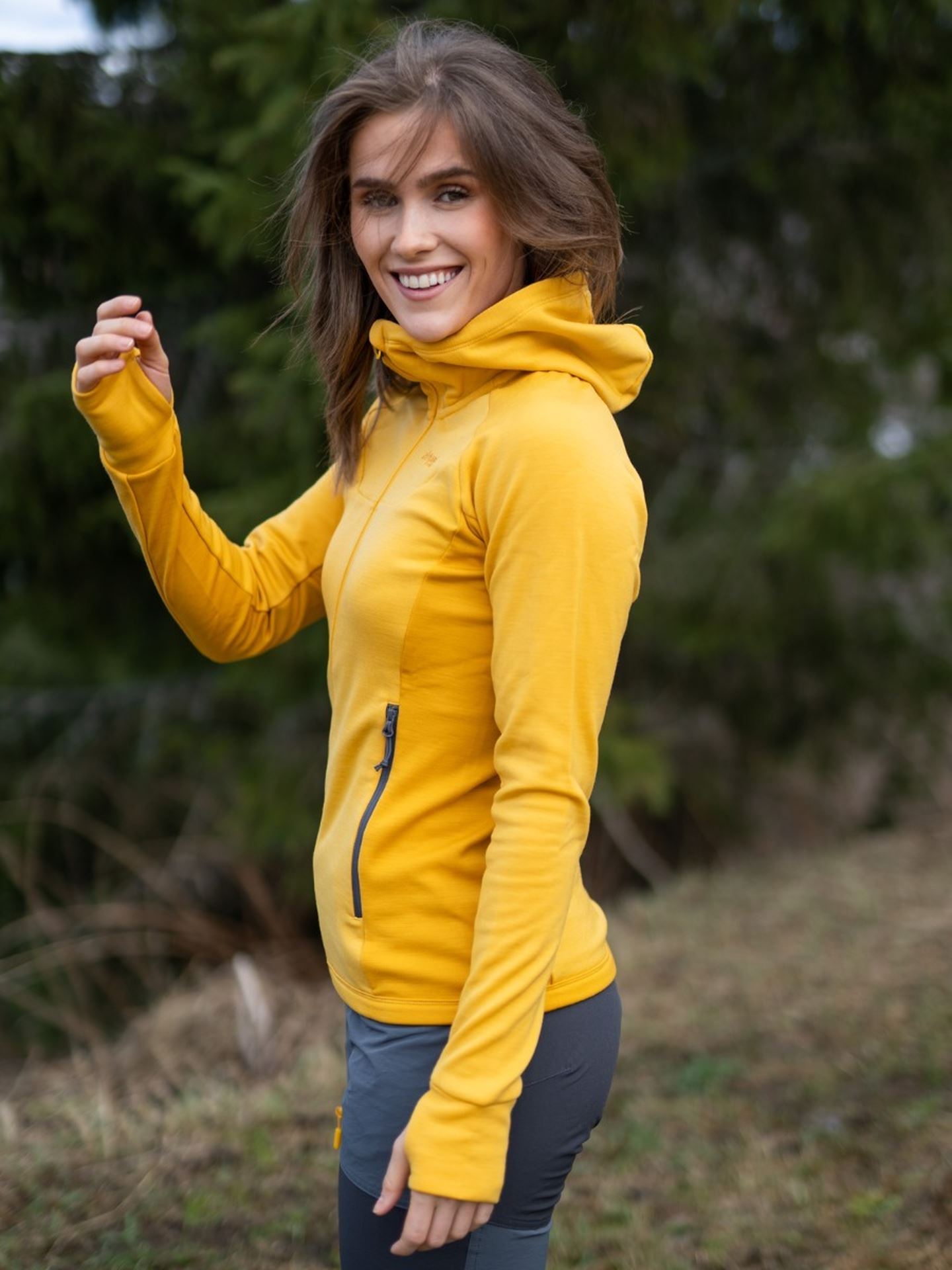 Cecilie Wool Hood Jacket