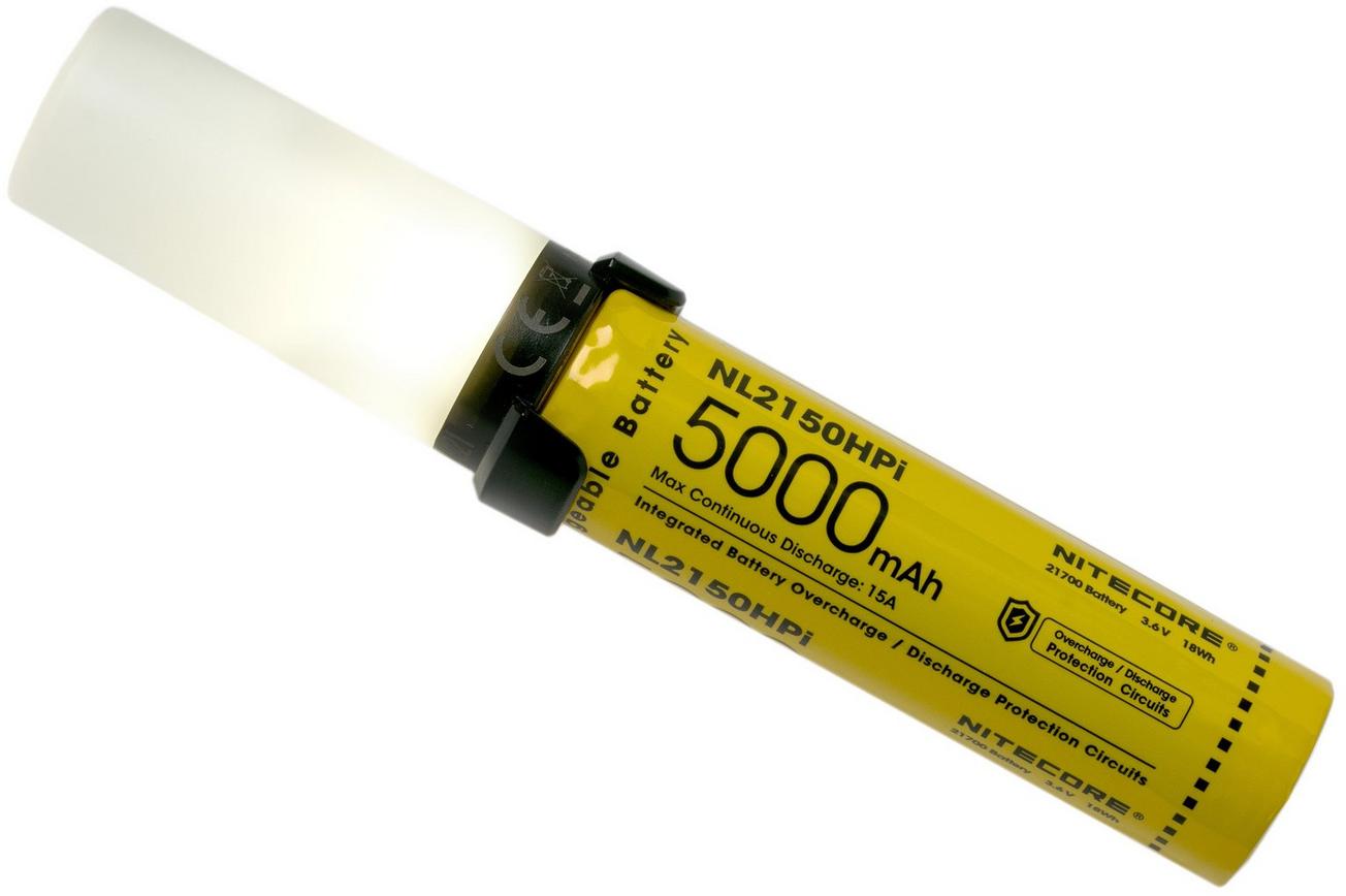 Nitecore 21700 Intelligent Battery System accu, powerbank en lamp