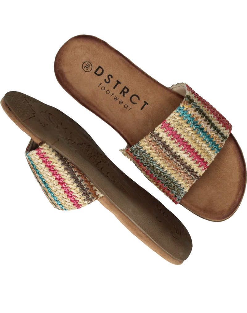 DSTRCT Slippers Multi Dames