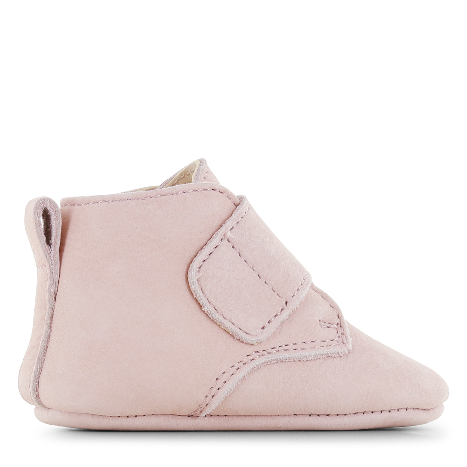 Shoesme Newborn roze slofje klittenband  | Meisjes schoenen
