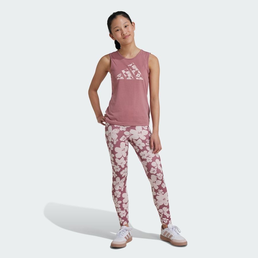 Adidas Train Essentials Seasonal  Legging de training 7/8 taille haute imprimé Enfants