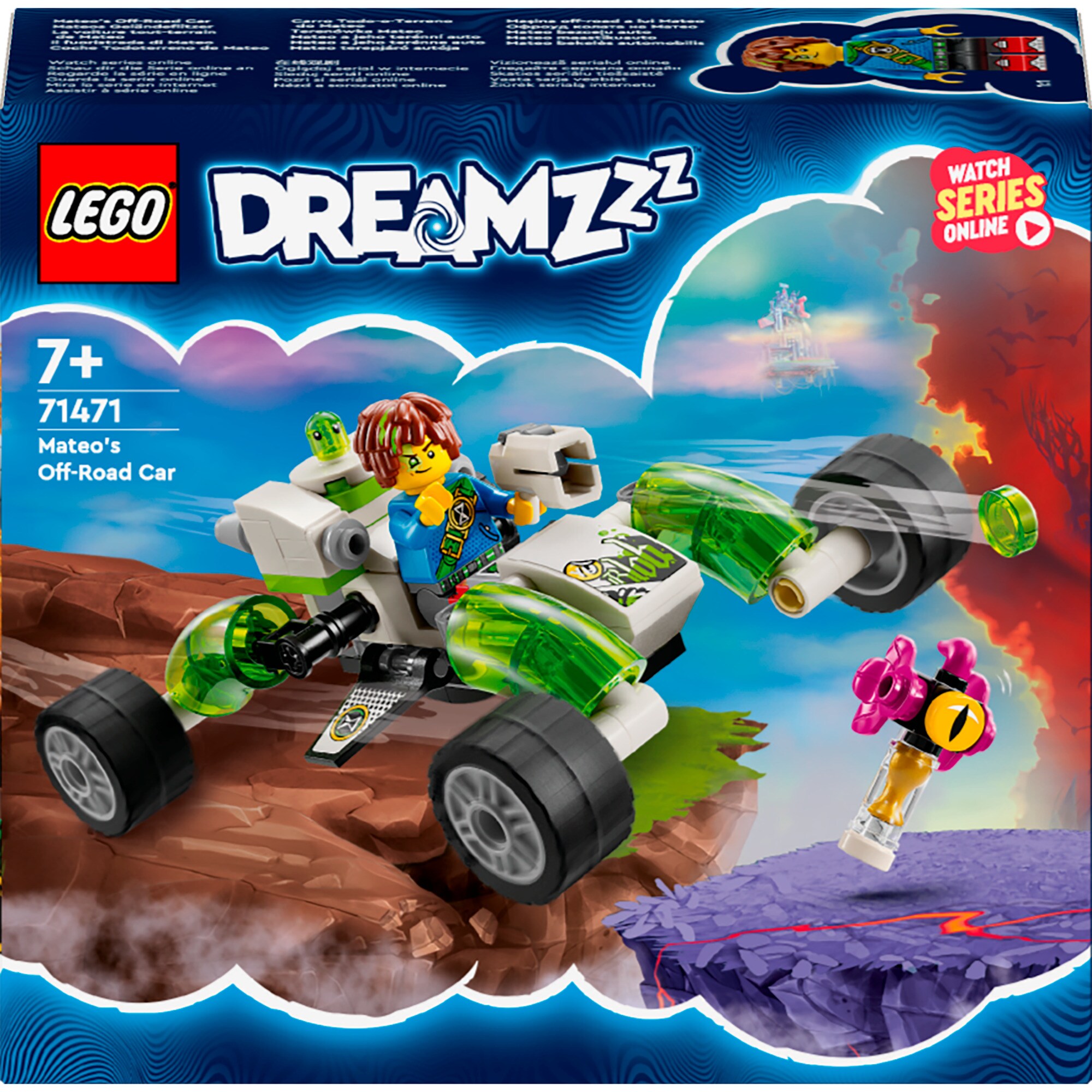 LEGO Konstruktionsspielzeug DreamZzz Mateos Geländeflitzer