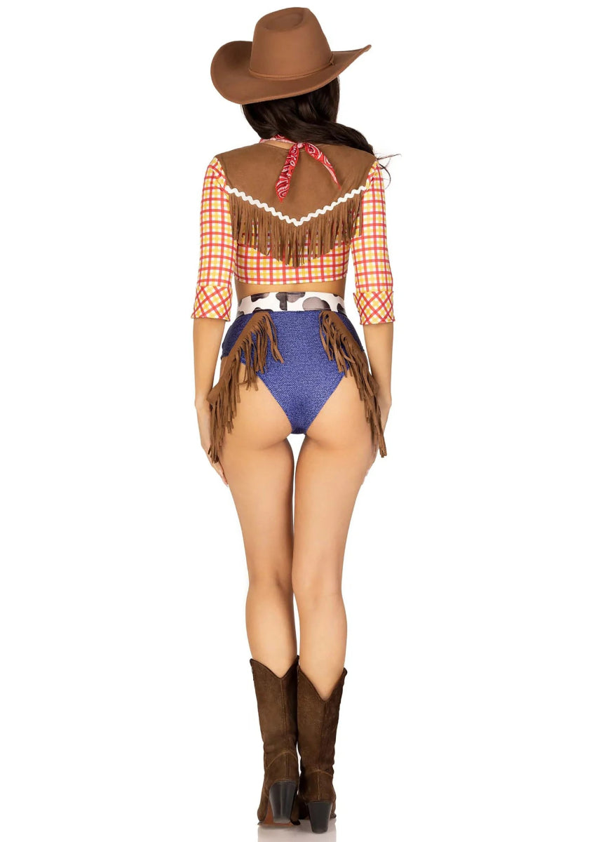 Cowboy Kostuum Dames Leg Avenue