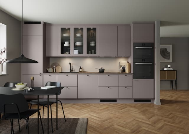 Epoq Trend Violet Taupe glaskøkkenlåge 30x92