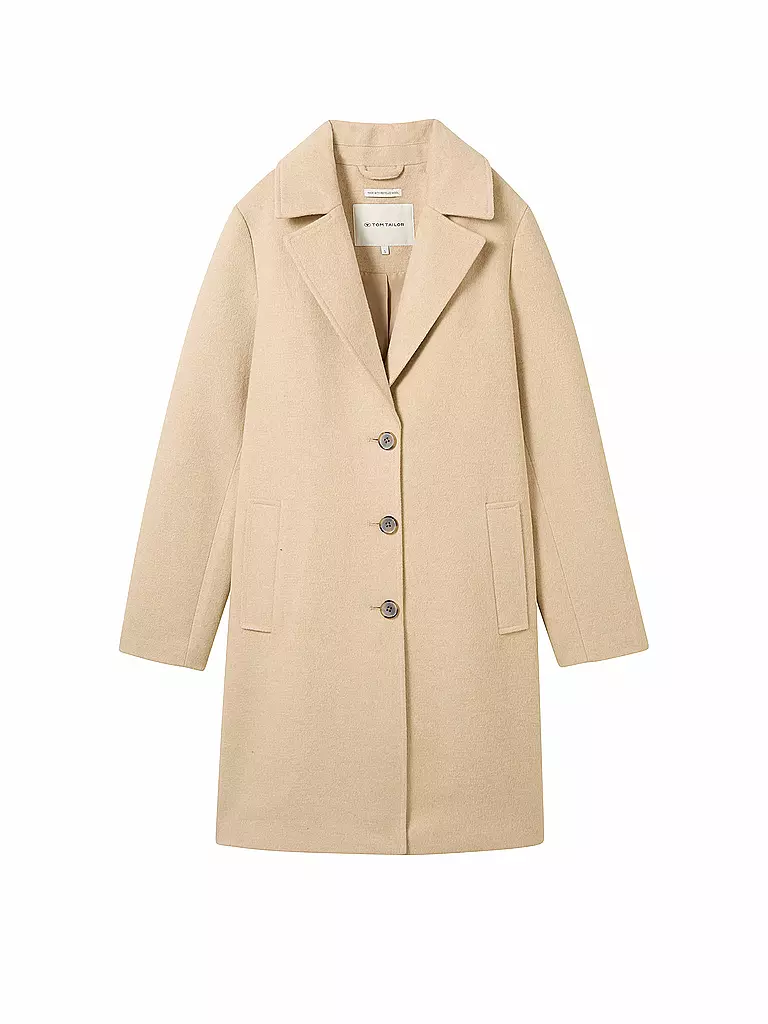 TOM TAILOR Mantel beige