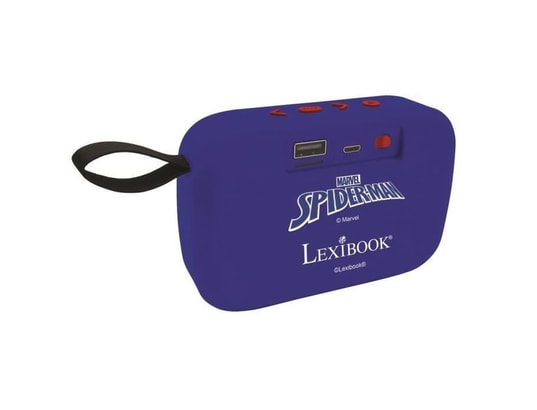 LEXIBOOK - Lecteur MP3 Enceinte bluetooth portable spider-man