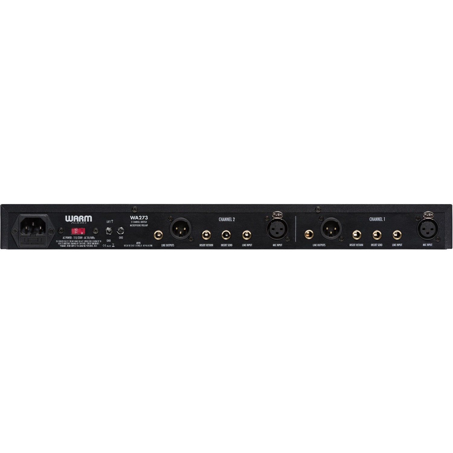 Warm Audio WA273 2-kanaals microfoon preamp