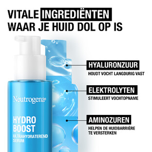 Neutrogena Hydro Boost Puur Hyaluronzuur Ultra Hydraterend Serum 30ML