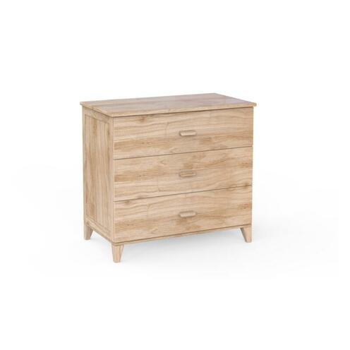 Commode 3 tiroirs NAÏA BOIS Naturel - THEO