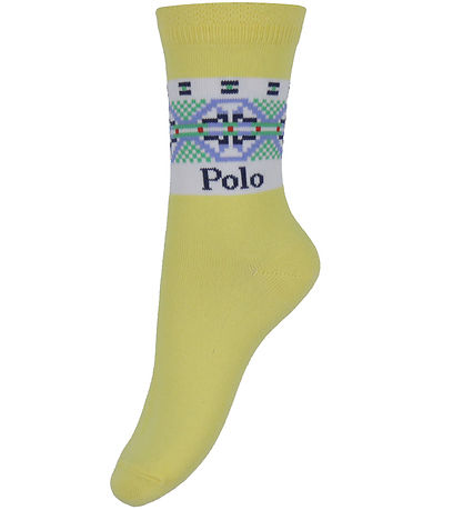 Polo Ralph Lauren Socken - 3er-Pack - Pink/Gelb/Blau