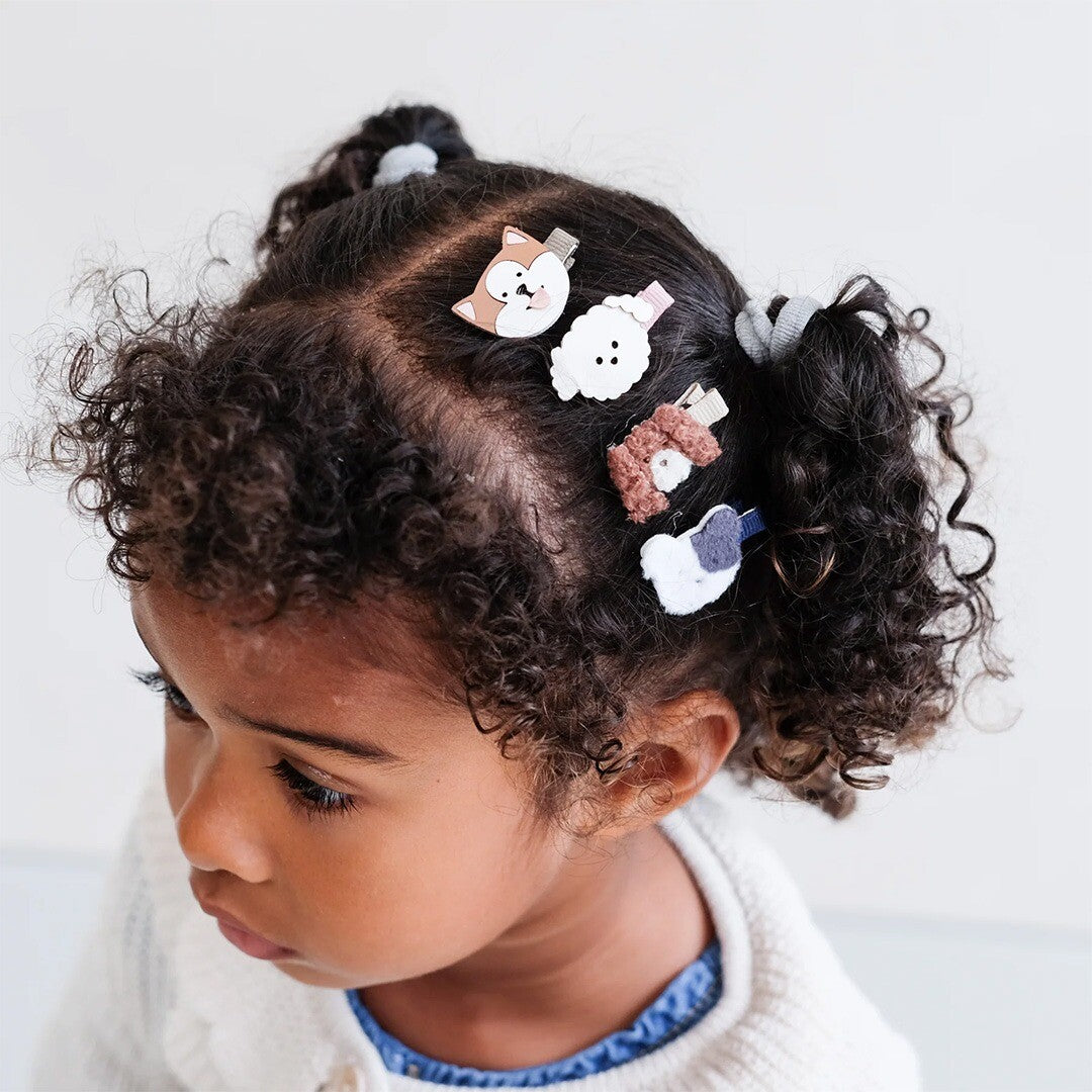 Mimi & lula haarclipjes mini puppy - 8st