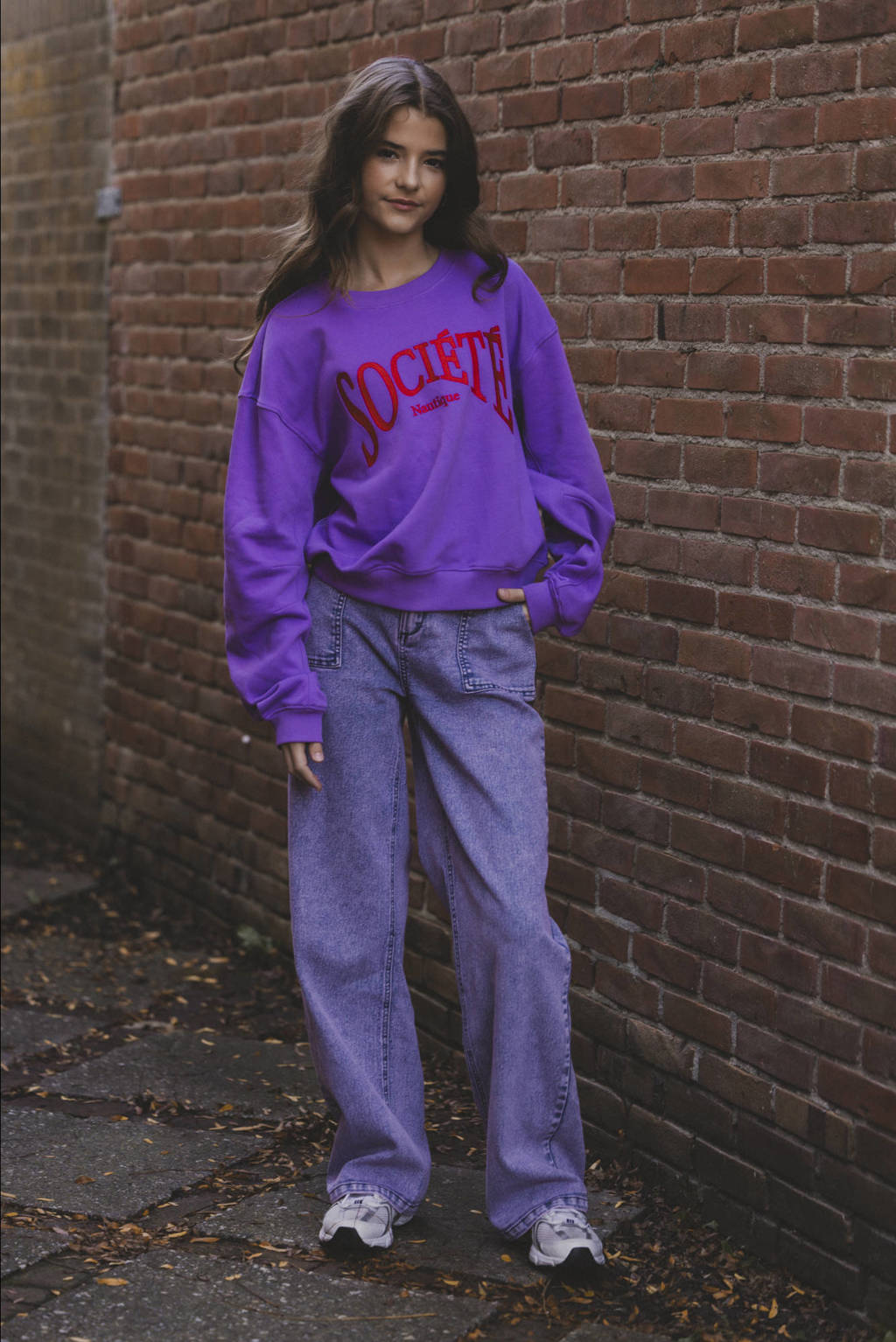 LOOXS sweater paars