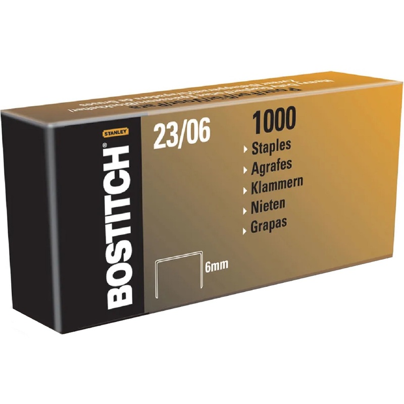 Bostitch Heftklammern 23/6, 1000 Stück