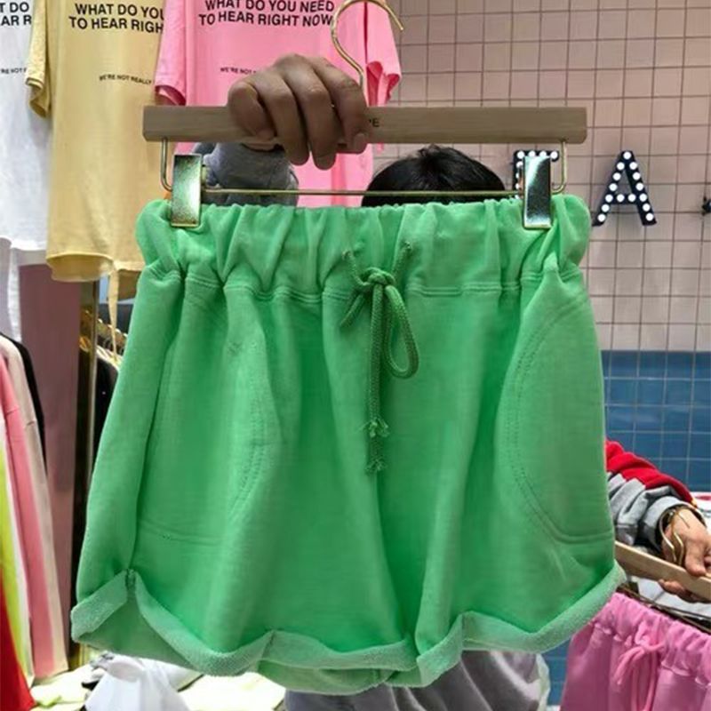 Everose - Shorts met wijde pijpen en trekkoord