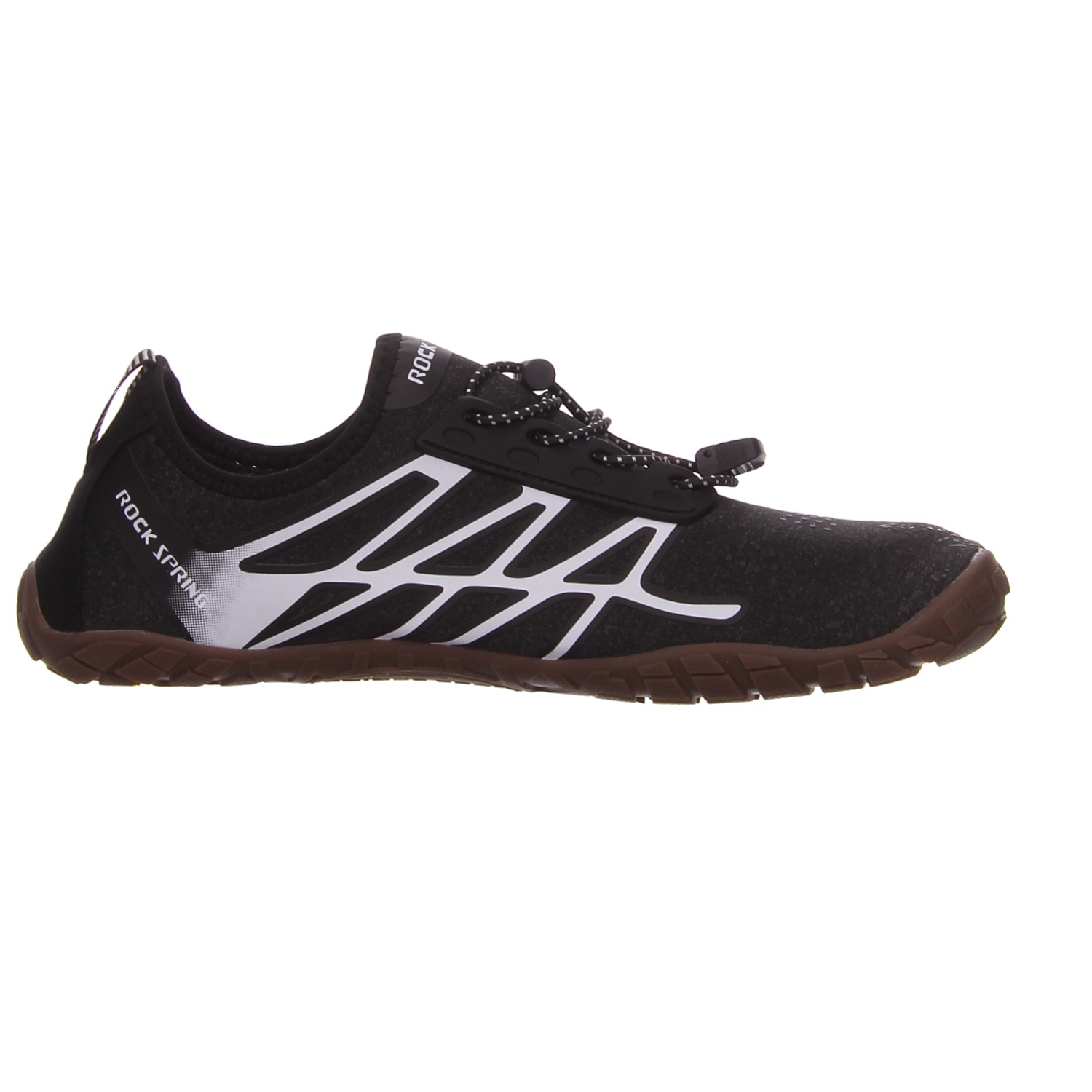 Rockspring Barfußschuh schwarz schwarz