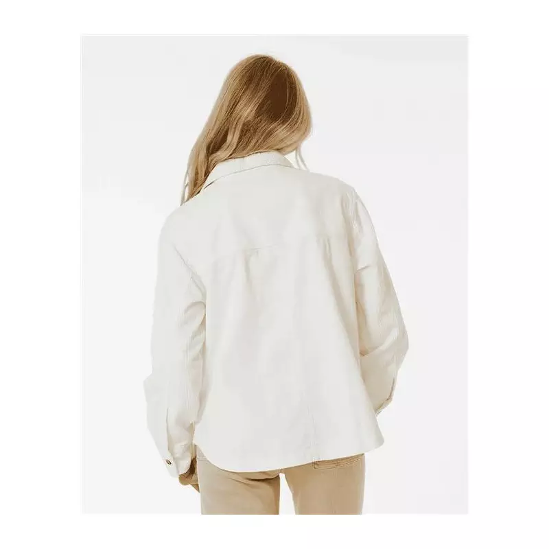 Chemise femme RIPCURL Stevie Cord Shirt Cream