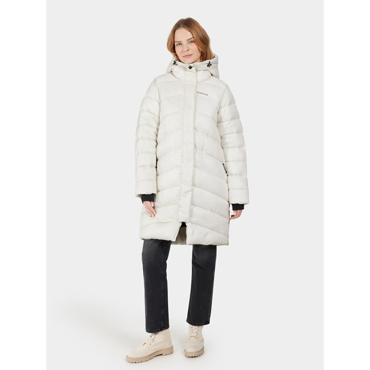Didriksons Marion Wns Parka White Foam