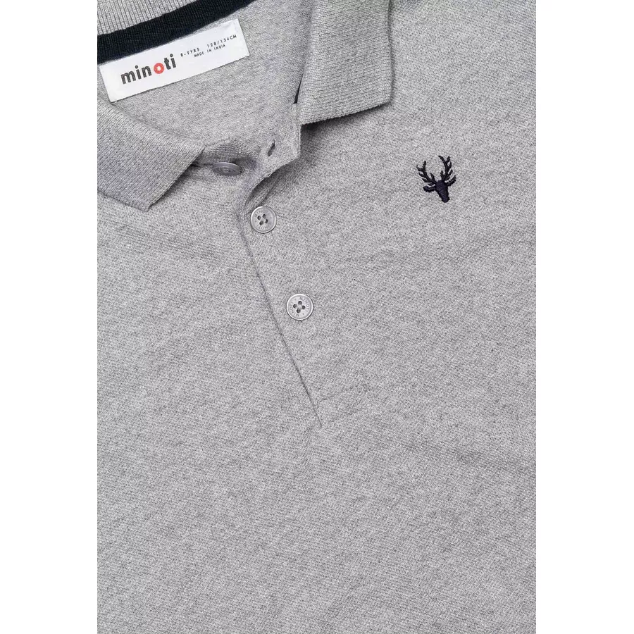 MINOTI Poloshirt Grau