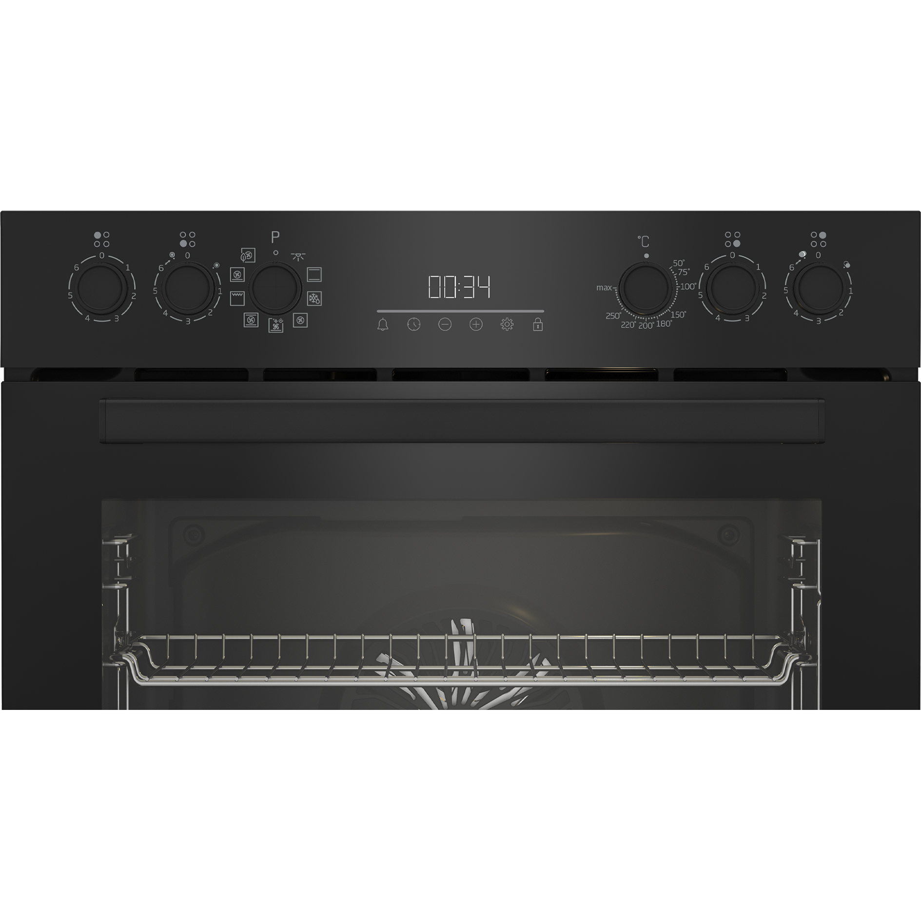 BEKO Einbau-Herdset BBUM17320B - Glasmeramik - A+