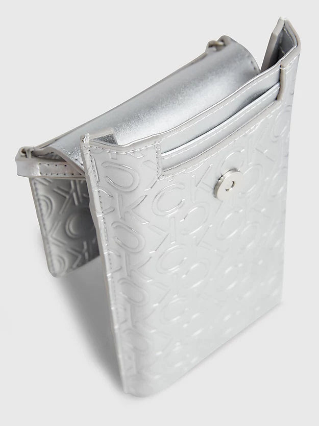 Bolsa metálica para celular