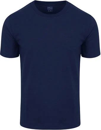 King Essentials The Shawn T-Shirt Navy KM111010002-B025T kopen