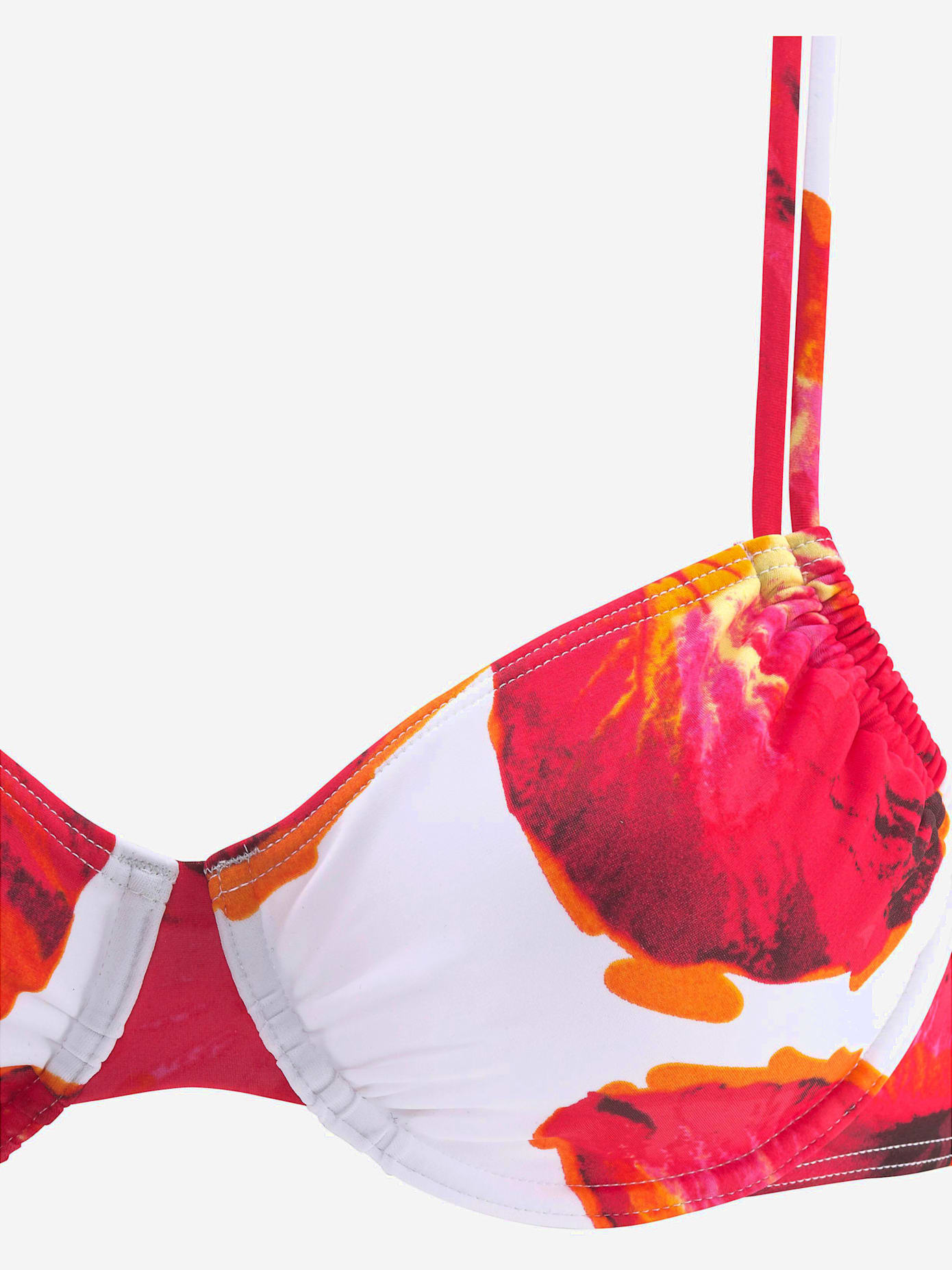 Maillot de bain à armatures imprimé floral