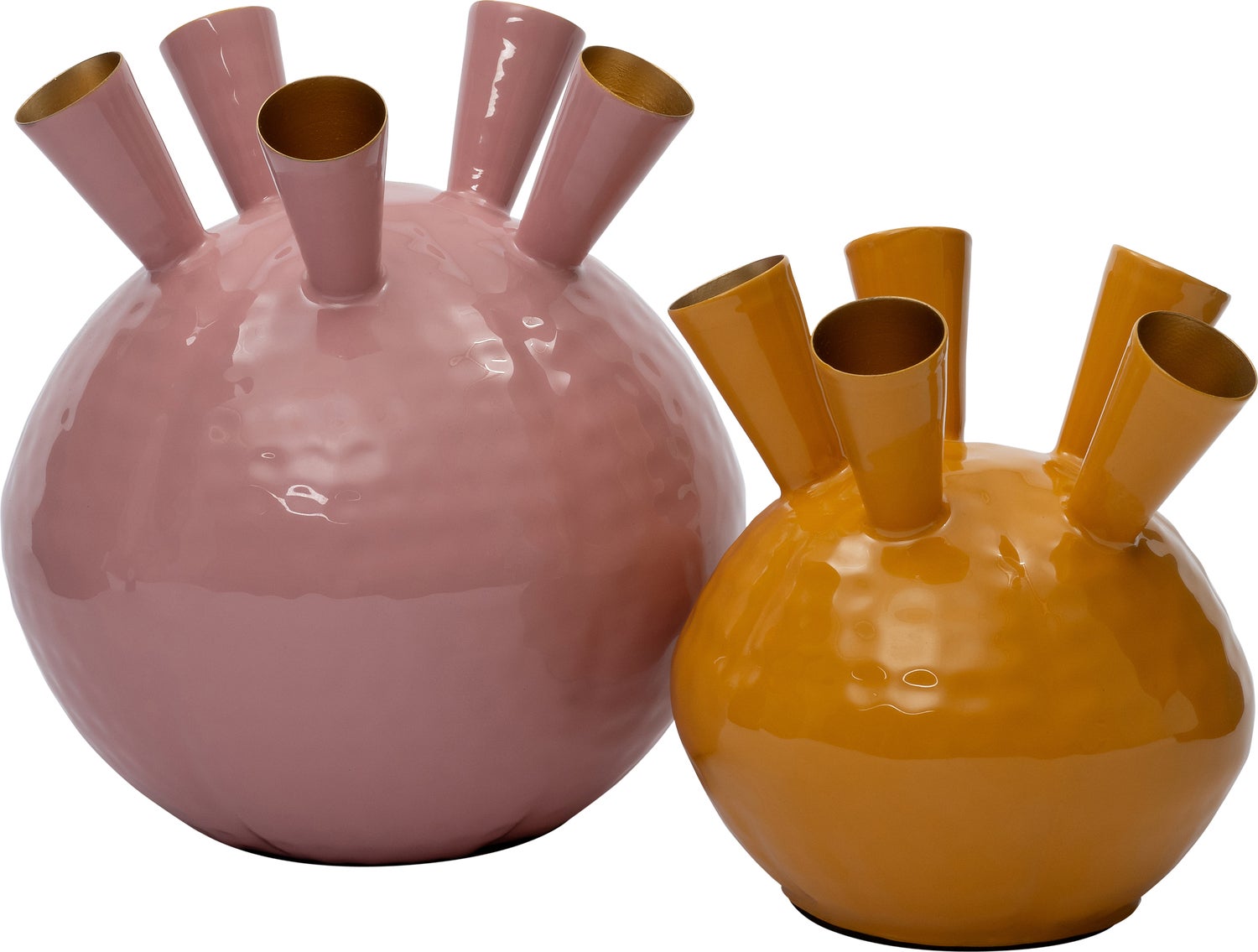 Intratuin tulpenvaas Kai geel D 15 H 16 cm